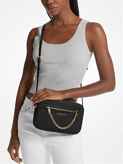 michael kors crossbody jet|Michael Kors saffiano large.